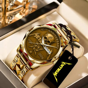 Metallica Alloy Luxury Quartz Watch - TANTN 14144