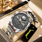 Metallica Alloy Luxury Quartz Watch - TANTN 14145