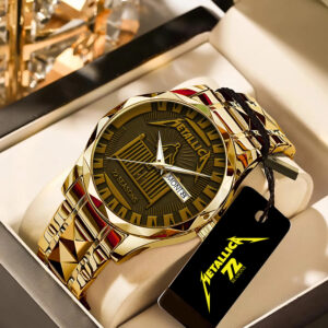 Metallica Alloy Luxury Quartz Watch - TANTN 14276