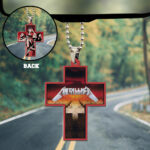 Metallica Custom Shape 2-sided Acrylic Car Ornament – GNE 2988