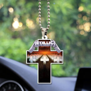 Metallica Custom Shape 2-sided Acrylic Car Ornament – GNE 3009