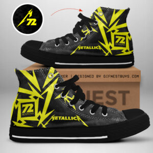 Metallica High Top Canvas Shoes - GNE 3499