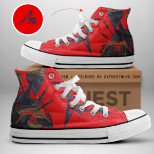 Metallica High Top Canvas Shoes - GNE 3501