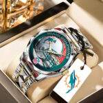 Miami Dolphins Alloy Luxury Quartz Watch - TANTN16332