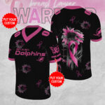 Personalized Miami Dolphins x Breast Cancer Awareness 3D Football Jersey - MAITM12854