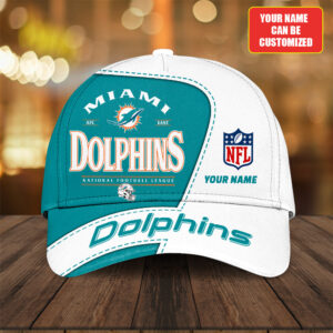 Personalized Miami Dolphins Classic Cap - TANTN16649