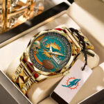 Miami Dolphins Alloy Luxury Quartz Watch - TANTN16804