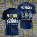 Milwaukee Brewers 3D Apparel - TANTN16616