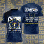 Milwaukee Brewers 3D Apparel - TANTN16618