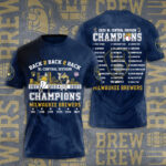 Milwaukee Brewers 3D Apparel - TANTN16620