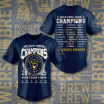 Milwaukee Brewers Baseball Jersey - TANTN16619
