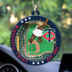Minnesota Twins Custom shape 2-sided Acrylic Car Ornament - HOATT13048