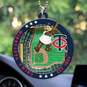 Minnesota Twins Custom shape 2-sided Acrylic Car Ornament - HOATT13048