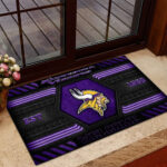 Minnesota Vikings Custom Doormat - MAITM13171