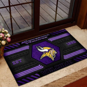 Minnesota Vikings Custom Doormat - MAITM13171