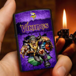 Minnesota Vikings Zippo Lighter Case (No Insert) - HOATT13330