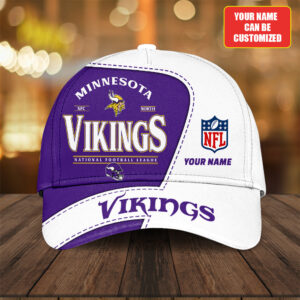 Personalized Minnesota Vikings Classic Cap - TANTN16650