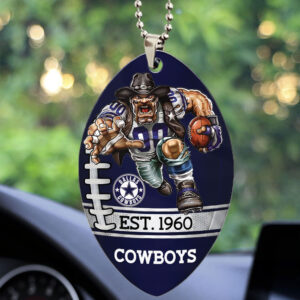 Dallas Cowboys Custom shape 2-sided Acrylic Car Ornament - TMTHU866