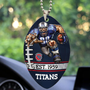 Tennessee Titans Custom shape 2-sided Acrylic Car Ornament - TMTHU888