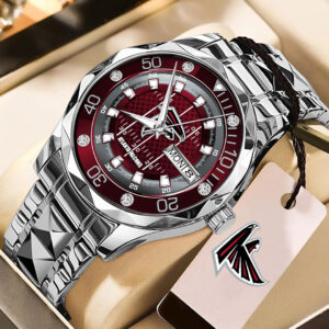Atlanta Falcons Alloy Luxury Quartz Watch - TMTHU933