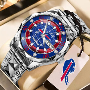Buffalo Bills Alloy Luxury Quartz Watch - TMTHU909