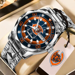 Chicago Bears Alloy Luxury Quartz Watch - TMTHU929