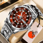 Cleveland Browns Alloy Luxury Quartz Watch - TMTHU915