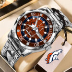 Denver Broncos Alloy Luxury Quartz Watch - TMTHU921