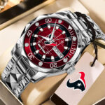 Houston Texans Alloy Luxury Quartz Watch - TMTHU917