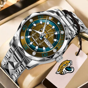 Jacksonville Jaguars Alloy Luxury Quartz Watch - TMTHU919