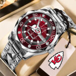 Kansas City Chiefs Alloy Luxury Quartz Watch - TMTHU922