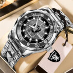 Las Vegas Raiders Alloy Luxury Quartz Watch - TMTHU923