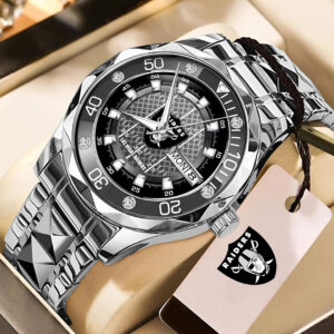 Las Vegas Raiders Alloy Luxury Quartz Watch - TMTHU923
