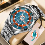 Miami Dolphins Alloy Luxury Quartz Watch - TMTHU910