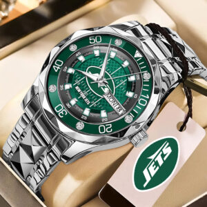 New York Jets Alloy Luxury Quartz Watch - TMTHU912