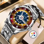 Pittsburgh Steelers Alloy Luxury Quartz Watch - TMTHU916