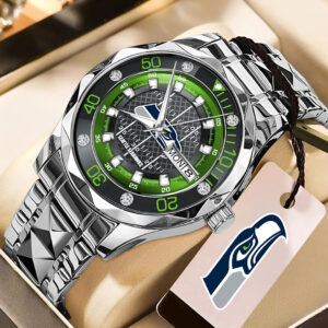 Seattle Seahawks Alloy Luxury Quartz Watch - TMTHU940