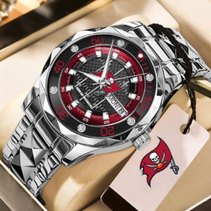 Tampa Bay Buccaneers Alloy Luxury Quartz Watch - TMTHU936