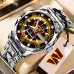 Washington Commanders Alloy Luxury Quartz Watch - TMTHU928