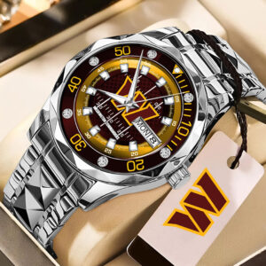 Washington Commanders Alloy Luxury Quartz Watch - TMTHU928