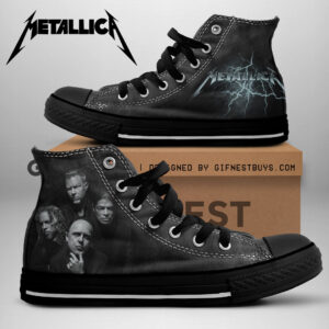 Metallica High Top Canvas Shoes -  NGHIAVT 1698.4