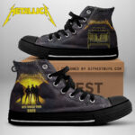 Metallica High Top Canvas Shoes - NGHIAVT 1711