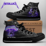 Metallica High Top Canvas Shoes - NGHIAVT 1722