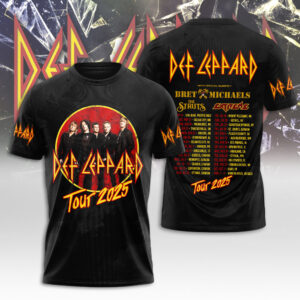 Def Leppard 3D Apparels - NGHIAVT 2303