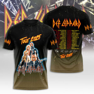 Def Leppard 3D Apparels - NGHIAVT 2306