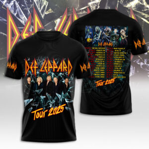 Def Leppard 3D Apparels - NGHIAVT 2308