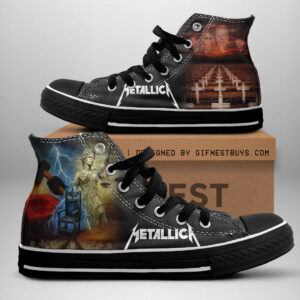 Metallica High Top Canvas Shoes - NGHIAVT 2347.4