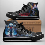 Iron Maiden Band High Top Canvas Shoes - NGHIAVT 2413.6
