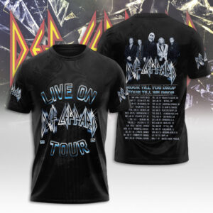 Def Leppard 3D Apparels - NGHIAVT 2438