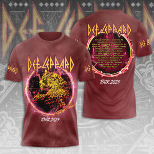 Def Leppard 3D Apparels - NGHIAVT 2443